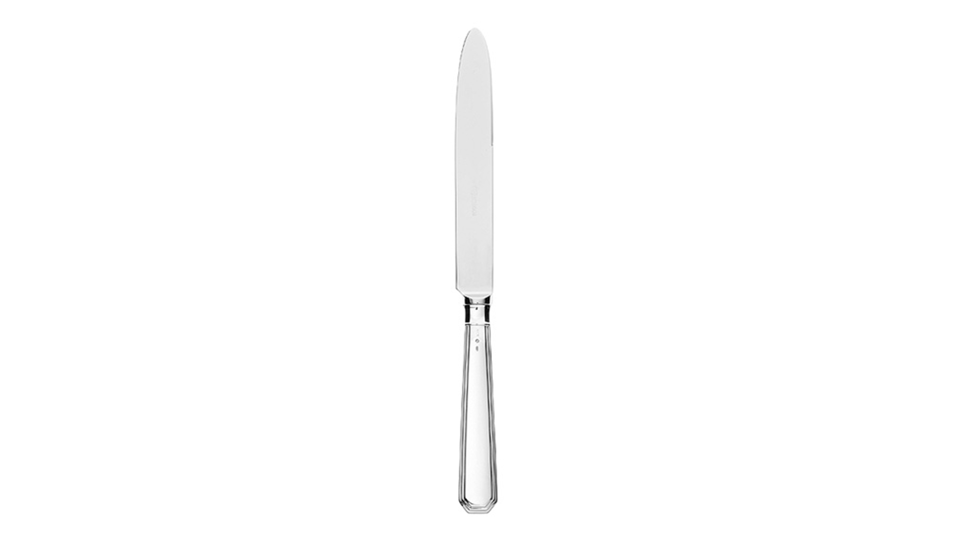 Нож столовый 25 см Schiavon Оттагонале, серебро 925пр