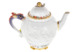 Чайник Meissen 0,65л Лебединый сервиз, индийские цветы