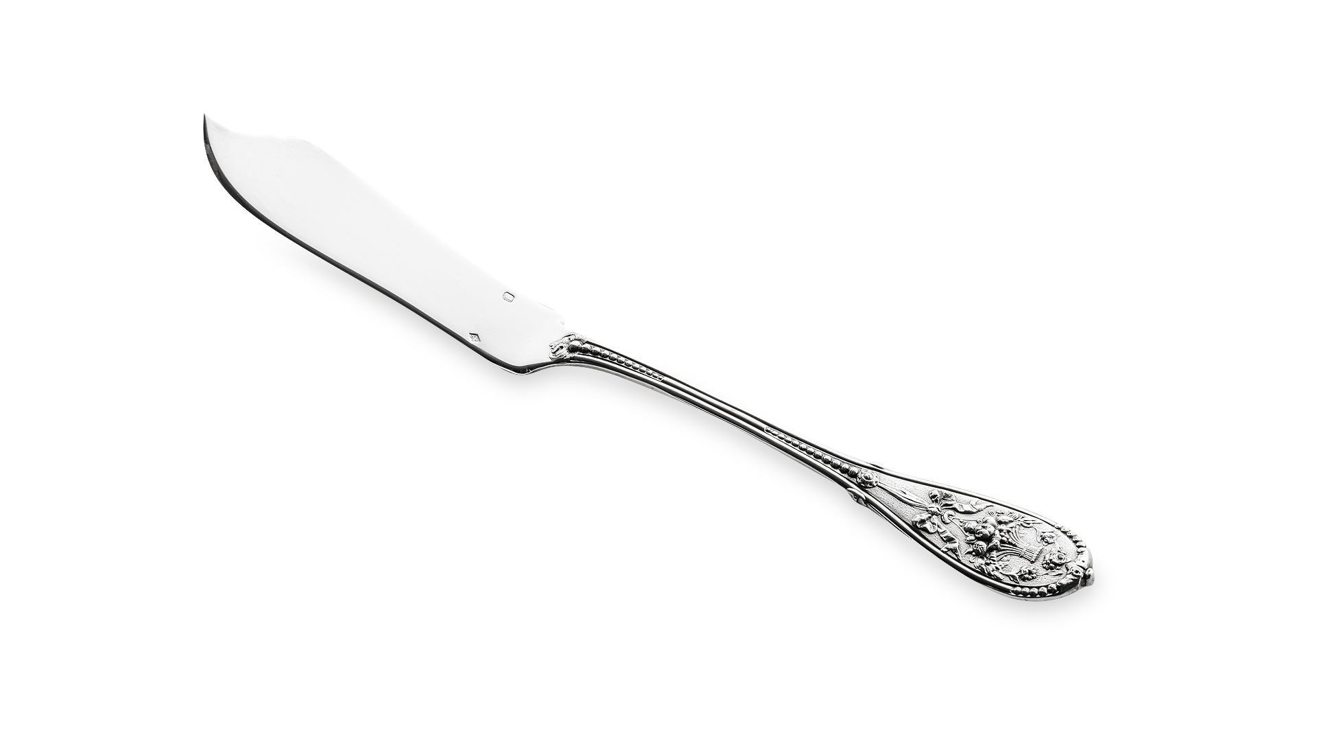 Нож для рыбы Odiot Компьень 22,8 см, серебро 925