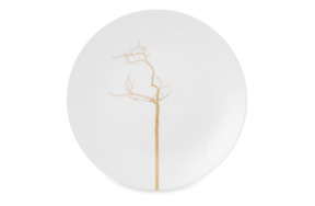 Тарелка закусочная Dibbern Золотой лес 21 см, фарфор костяной