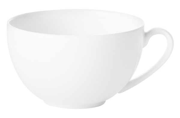 Чашка чайно-кофейная с блюдцем Dibbern Белый декор 250 мл