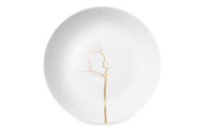 Тарелка суповая Dibbern Золотой лес 22,5 см, фарфор костяной
