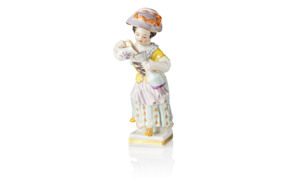 Фигурка Meissen 10 см Девочка с кувшином, И-ИКэндлер,1740г, пара к 60430