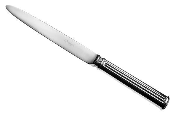 Нож столовый Christofle Триада 25 см, посеребрение