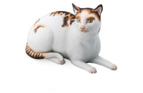 Фигурка Meissen 10,5 см Кот