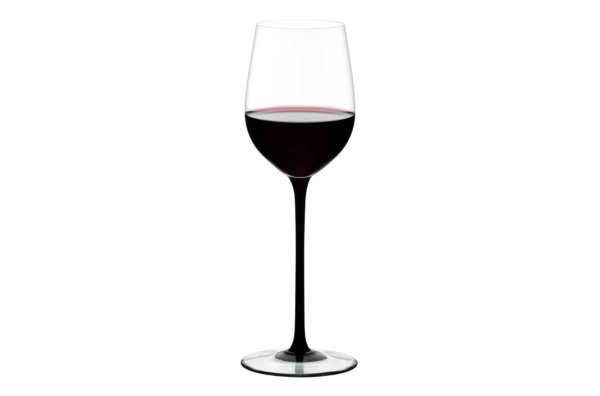 Бокал для красного вина Riedel Sommeliers Black Tie Bordeaux 350мл, ручная работа, стекло хрустально