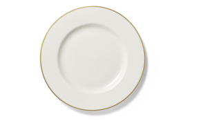 Тарелка закусочная Dibbern Золотая полоса 21 см