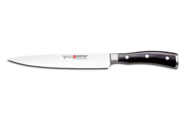 Нож кухонный для нарезки Wuesthof Classic Icon 20 см, сталь кованая