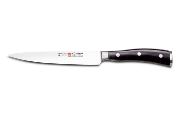Нож кухонный для нарезки Wuesthof Classic Icon 16 см, сталь кованая