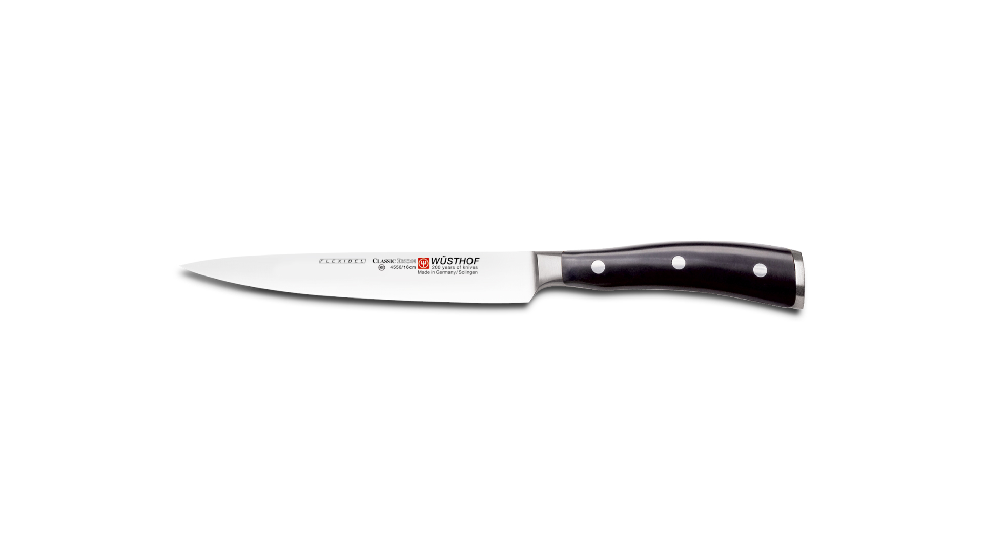 Нож филейный Wuesthof Classic Icon 16 см, сталь кованая
