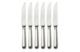 Набор ножей для бифштекса Robbe&Berking Франц Перл 23 см, серебро 925, 6 шт