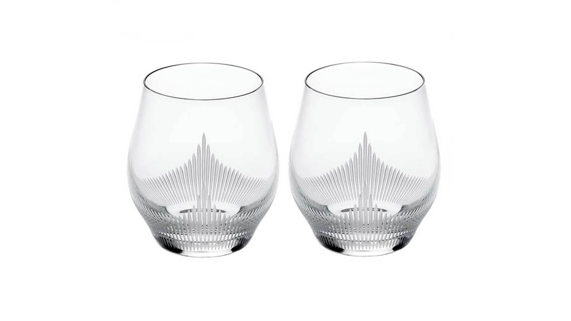 Набор стаканов для виски Lalique 100 Points 380 мл, 2 шт, хрусталь
