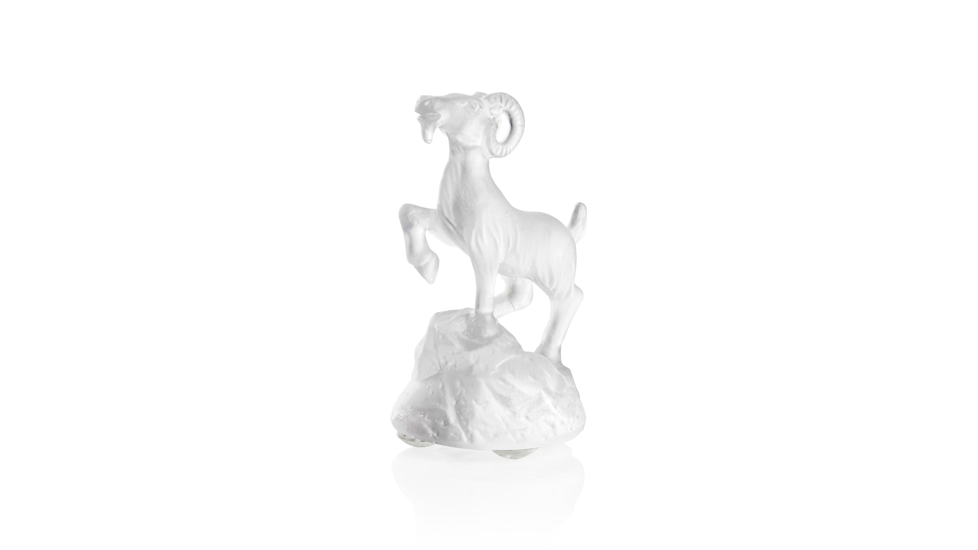 Фигурка Cristal de Paris Горный козел 3,6х5,5 см, сатин