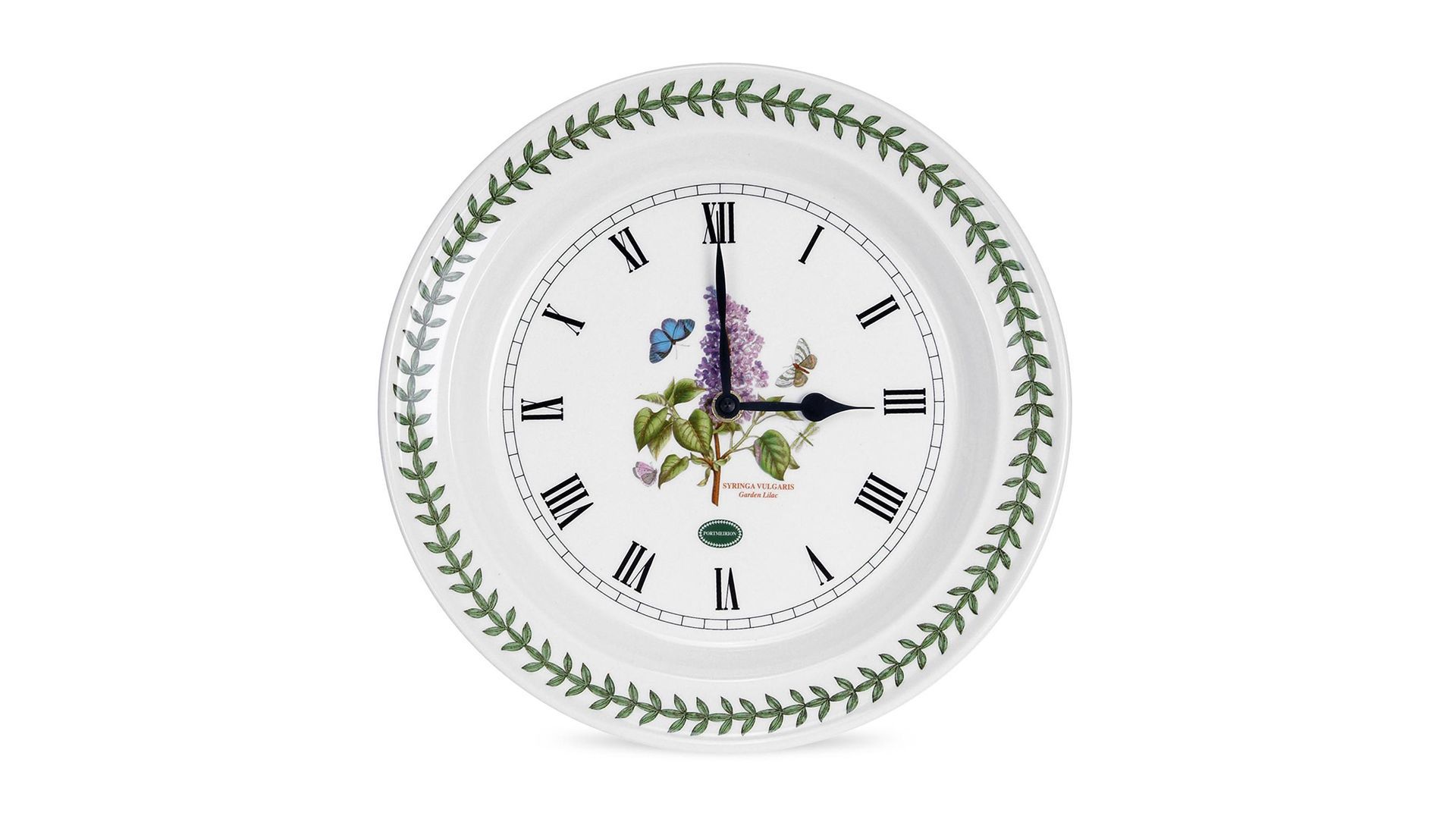 Часы настенные Portmeirion Ботанический сад Сирень 25 см
