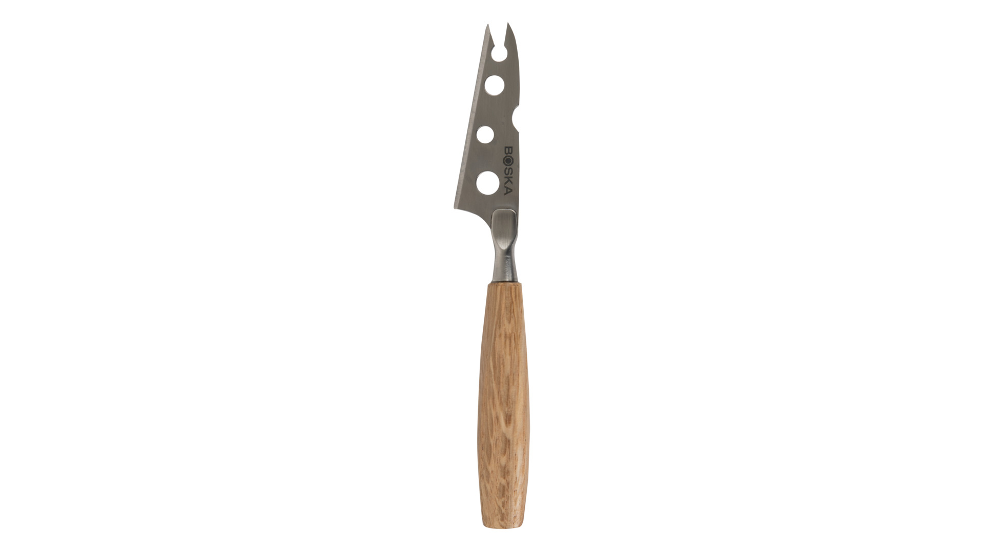 Нож мини для мягкого сыра Boska Осло 16,5х6,7 см, ручка из  дуба