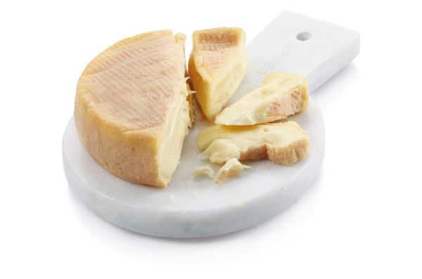 Доска сервировочная для сыра круглая Boska Друзья 12 см, мрамор