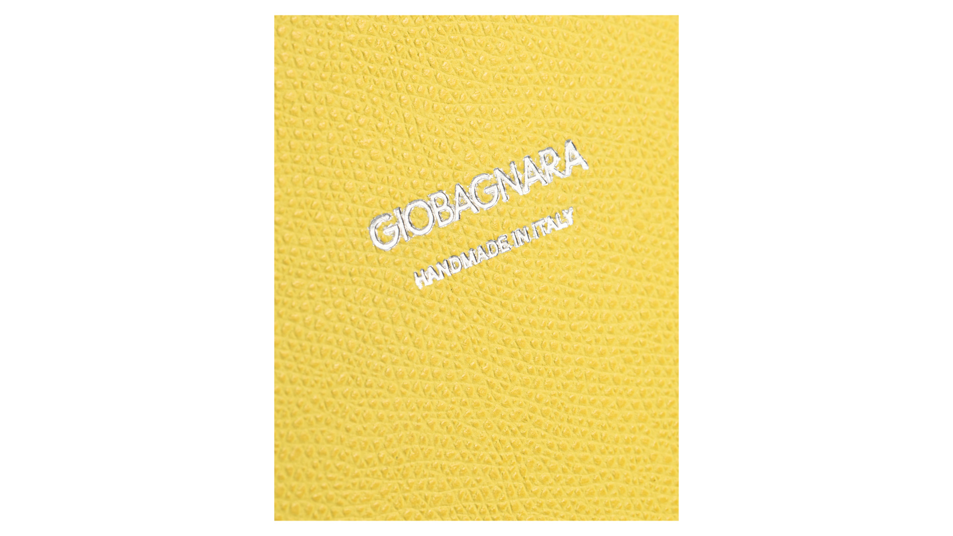 Мелочница квадратная GioBagnara 20x20 см, лимонная