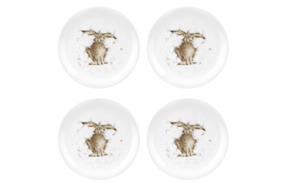 Набор тарелок закусочных Royal Worcester Забавная фауна Заяц 20 см, 4 шт