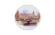 Тарелка декоративная ИФЗ Санкт-Петербург Нижне-Лебяжий мост Эллипс 19,5 см, фарфор твердый