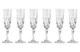 Набор фужеров для шампанского Cristal de Paris Барселона 200 мл, 6 шт