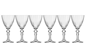 Набор бокалов для белого вина Krosno "Иллюминация" 170мл, 6 шт