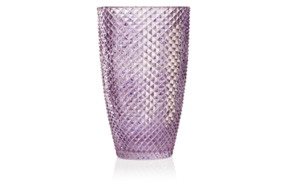 Ваза Cristal de Paris Диамант 40 см, фиолетовая