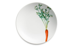 Тарелка для пасты Noritake Овощной букет Морковка 23 см, фарфор