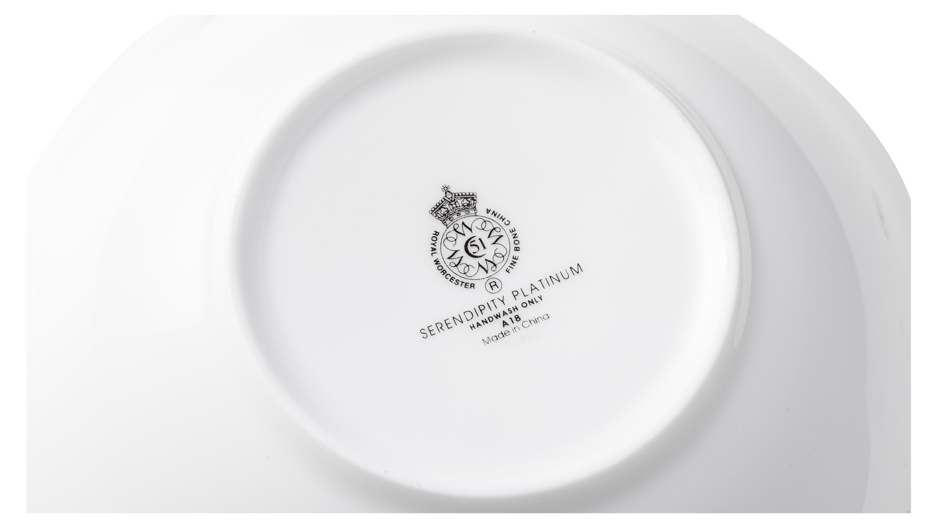 Сервиз чайно-столовый Royal Worcester Интуиция Платиновый кант на 4 персоны, 16 предметов