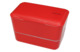Ланч-бокс двухъярусный Takenaka 1,15 л, красный
