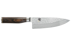 Нож поварской Шеф KAI Шан Премьер 15 см, ручка дерева пакка