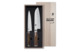 Набор нож кухонный и нож Сантоку KAI Шан Премьер 16,5 см, 18 см, ручка дерева пакка