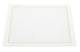 Набор салфеток Weissfee Жемчужина 45х45 см, 6 шт, хлопок, белый, золотистая вышивка
