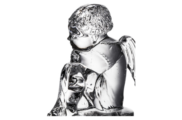 Скульптура ГХЗ Ангелочек 7,8 см, хрусталь