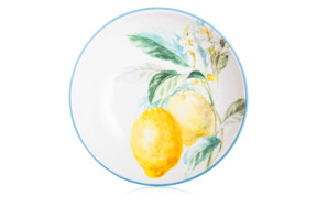 Тарелка для пасты Certified Int. Лимоны 33х7,5 см, керамика