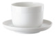 Чашка для эспрессо с блюдцем Rosenthal Капелло 210 мл, фарфор, белая