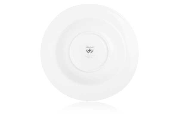 Набор тарелок суповых Noritake Чатлайн, платиновый кант 22  см, 6 шт