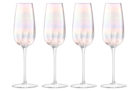 Набор фужеров для шампанского LSA International Pearl 250 мл, 4 шт, стекло