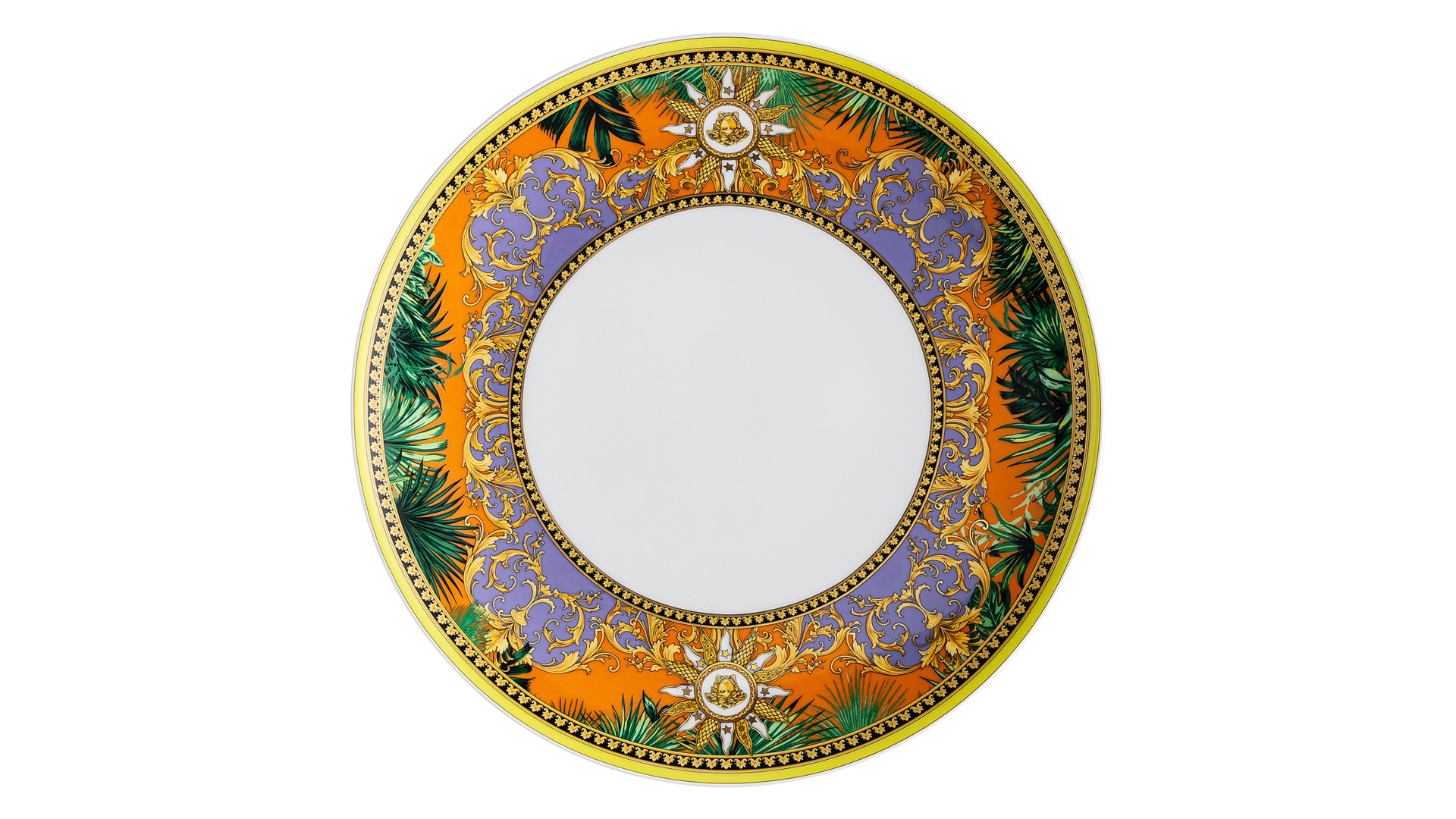Тарелка обеденная Rosenthal Versace Мир джунглей 28 см, фарфор