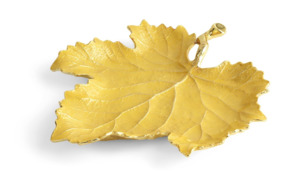 Чаша-лист Michael Aram Виноградная лоза 20 см, желтый