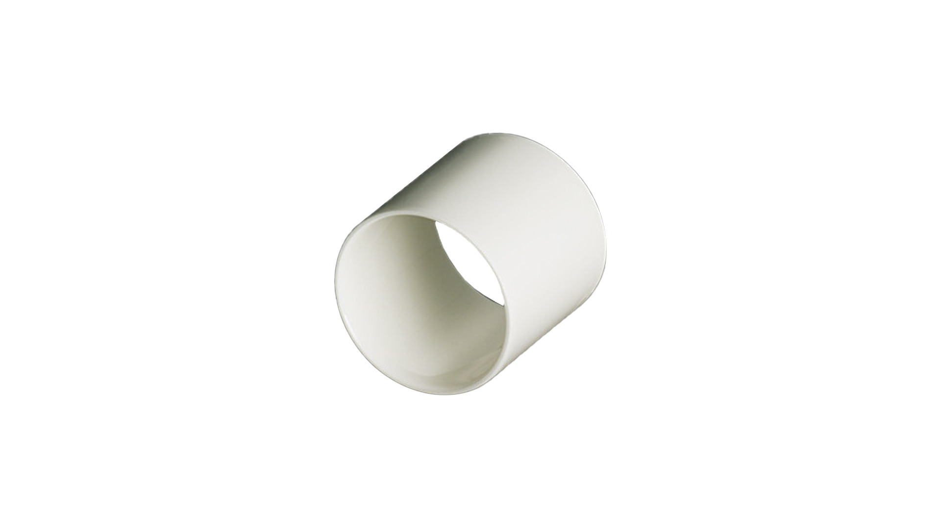 Кольцо для салфетки Dibbern Белый декор 4 см, фарфор костяной