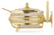 Набор вазочек для варенья с крышкой и ложками Queen Anne 11,5 см, 7 предметов, золотистый