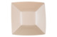 Мелочница квадратная Rudi Нинфея 20х20 см, серо-коричневый