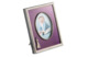 Рамка для фото Русские самоцветы 18,5х21,7 см, латунь, фиолетовая