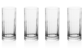Набор стаканов для воды Luigi Bormioli Бах 480 мл, 16 см, 4 шт, п/к