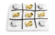 Игра в крестики-нолики Michael Aram Цветок Кизила 23х23 см, мрамор