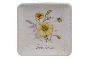 Тарелка пирожковая Certified Int. Пчелки 15х15 см, керамика