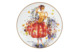 Тарелка декоративная ИФЗ Эллипс Коварные планы Осень 19,5 см, фарфор твердый