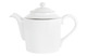 Чайник сервизный Degrenne Платиновый декор 1 л, фарфор
