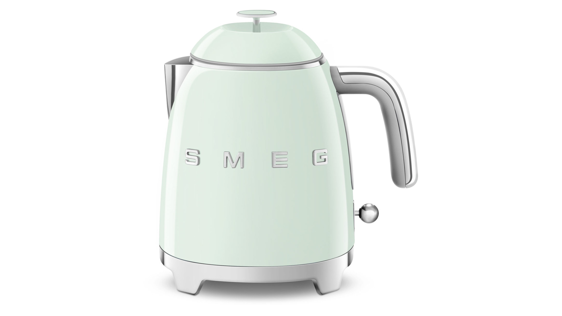 Чайник мини электрический SMEG KLF05PGEU, 0,8л, пастельный-зеленый