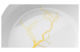 Салатник порционный Dibbern Золотой лес 17,5 см, фарфор костяной